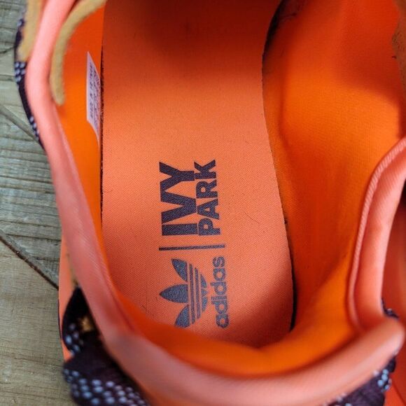 EUC Adidas X Ivy Park Nite Jogger 2020 FX3158 Orange Maroon - Size 9.5, Beyonce - Picture 11 of 13